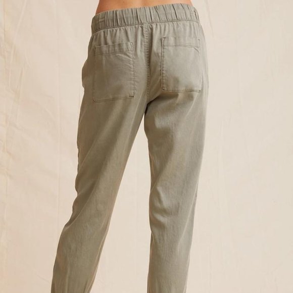 Bella Dahl Olive Green Joggers - Picture 7 of 7